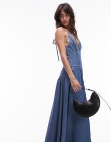 Topshop TOPSHOP Vestito lungo -MID BLUE - 144074955