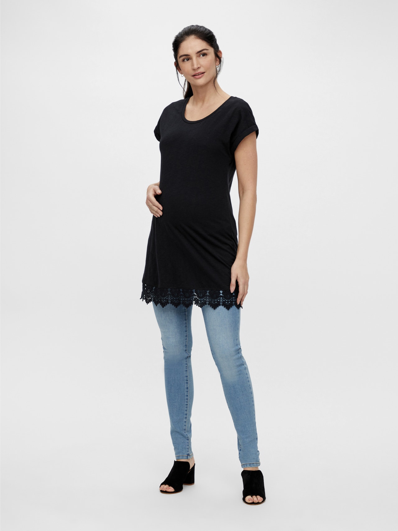 MAMA.LICIOUS Maternity-tunic -Black - 20004110