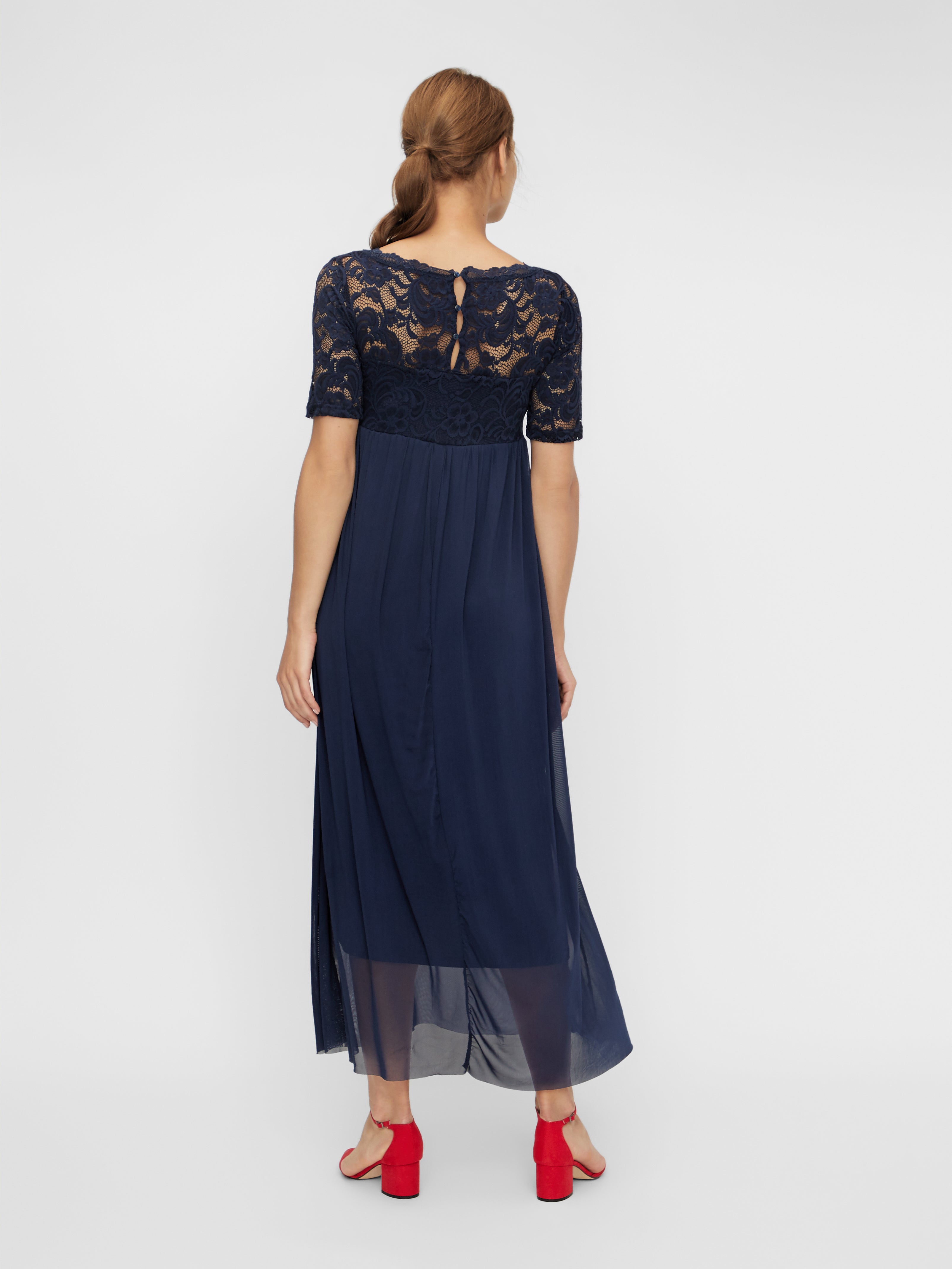 Mio Marigold Kjole - Dark Navy main image 1