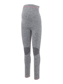 MAMA.LICIOUS Leggings Corte tight -Medium Grey Melange - 20011086
