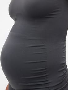 MAMA.LICIOUS Krój bodycon Głęboki okrągły dekolt Koszulka bokserska -Magnet - 20011097