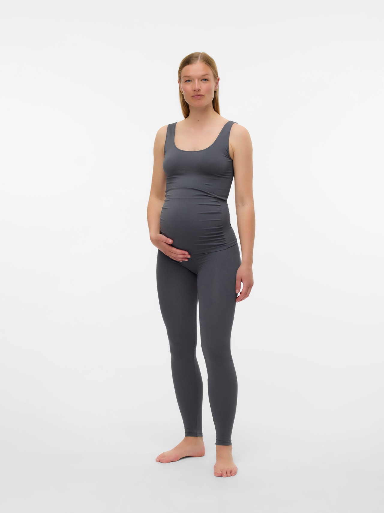 MAMA.LICIOUS Dopasowany krój Getry -Magnet - 20011100