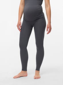 MAMA.LICIOUS Leggings Corte tight -Magnet - 20011100