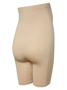 MAMA.LICIOUS Shorts Corte tight Tiro alto -Mellow Buff - 20011101