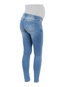 MAMA.LICIOUS Jeans Slim Fit -Light Blue Denim - 20011427