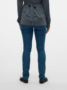 MAMA.LICIOUS Slim fit Farkut -Medium Blue Denim - 20011908