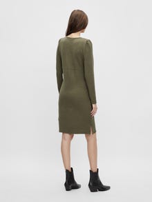 MAMA.LICIOUS MLASIA Maternity Dress -Dusty Olive - 20012670