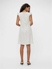 MAMA.LICIOUS MLEVELIN Robe de Maternité -Snow White - 20012877