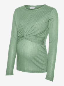 MAMA.LICIOUS Maternity-top -Smoke Green - 20012985