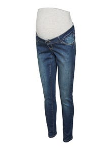 MAMA.LICIOUS Jeans Slim Fit -Dark Blue Denim - 20013094