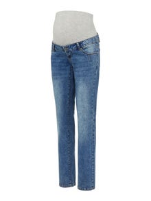 MAMA.LICIOUS Jeans Straight Fit -Medium Blue Denim - 20013103