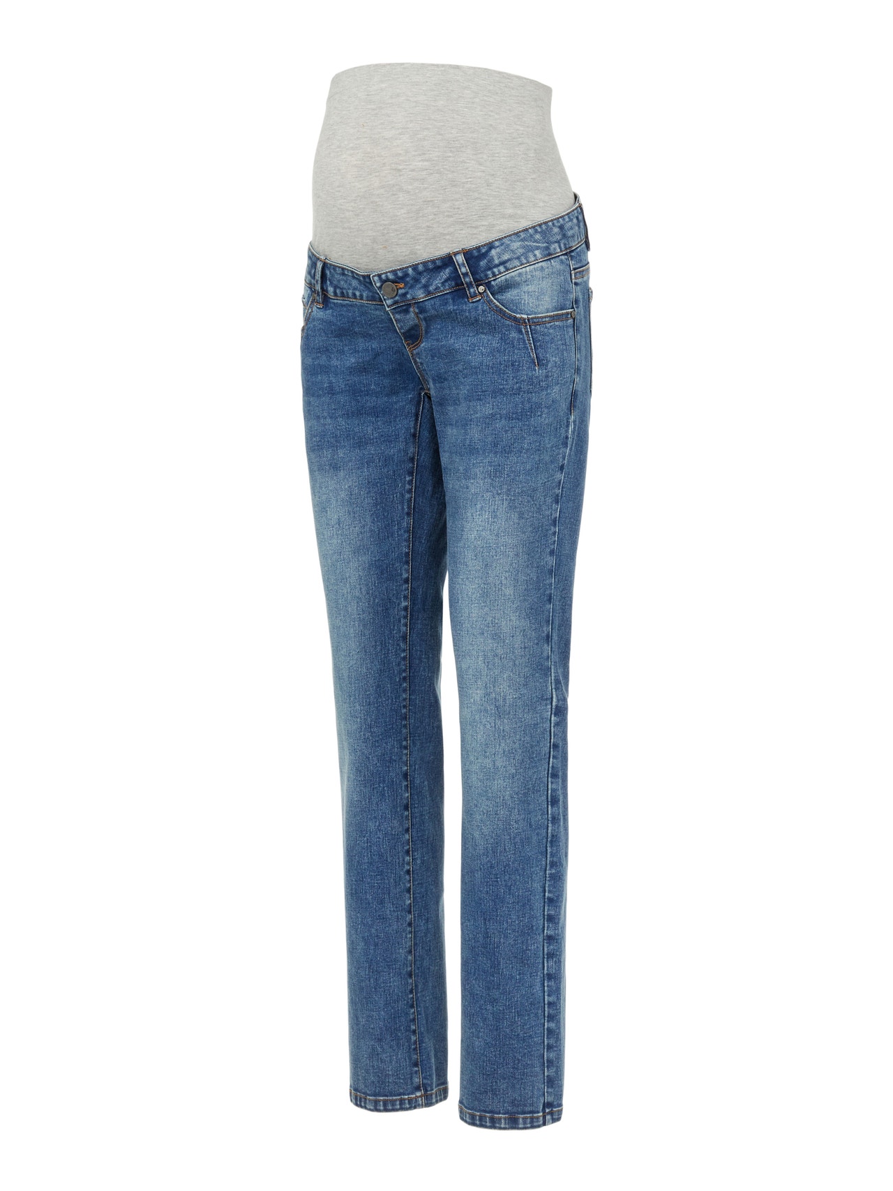 MAMA.LICIOUS Umstands-jeans  -Medium Blue Denim - 20013103