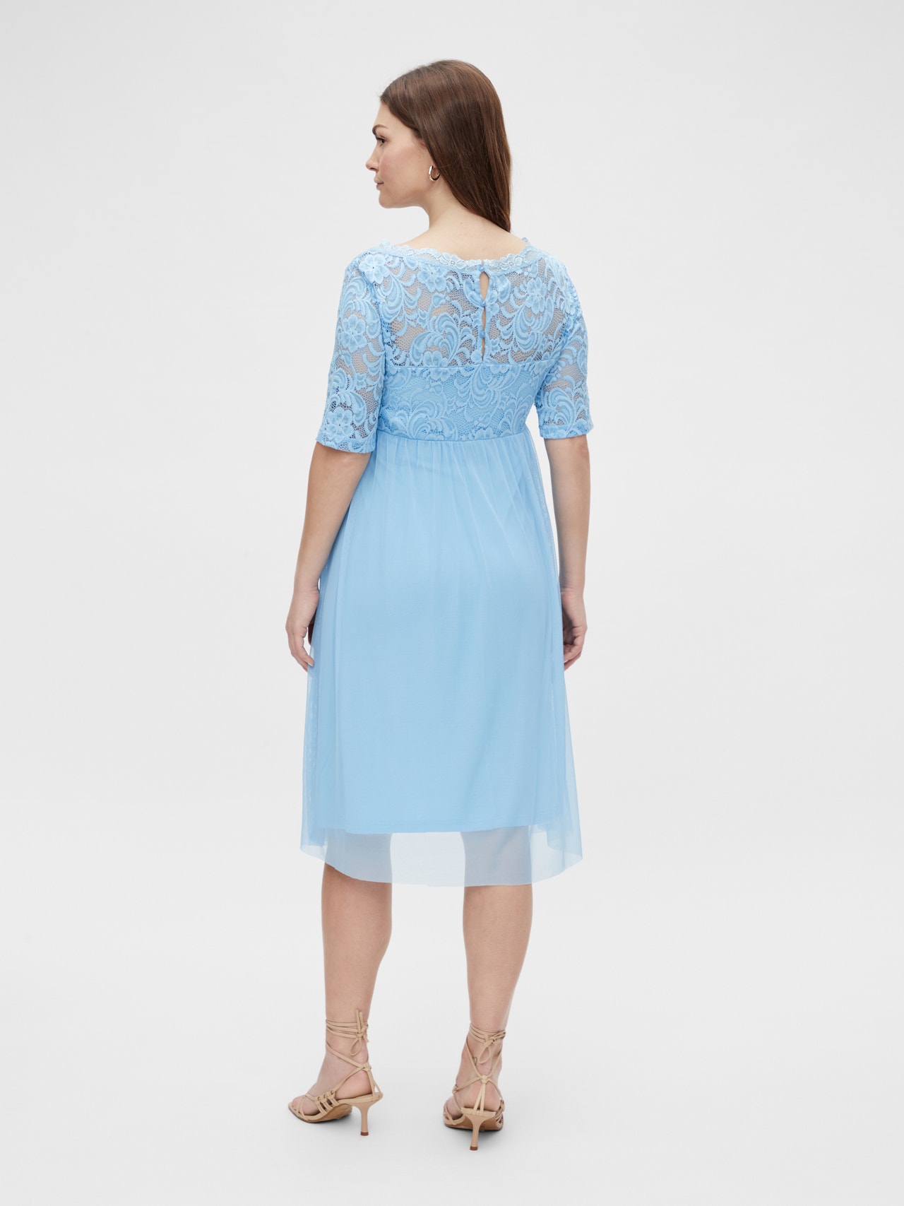 MAMA.LICIOUS MLMIVANA Maternity Dress -Alaskan Blue - 20013503