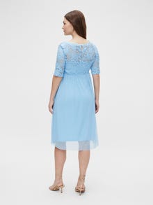 MAMA.LICIOUS MLMIVANA Maternity Dress -Alaskan Blue - 20013503