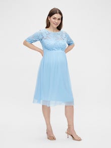 MAMA.LICIOUS MLMIVANA Maternity Dress -Alaskan Blue - 20013503