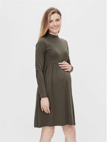 MAMA.LICIOUS Maternity-dress -Beluga - 20013953