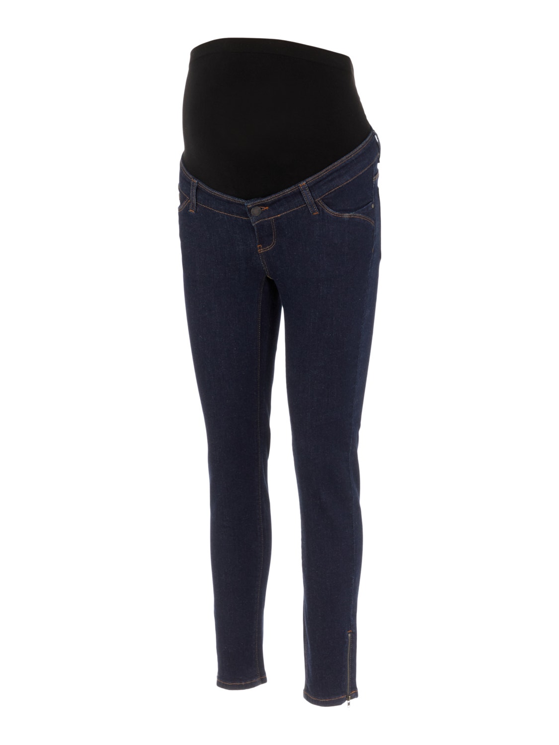 MAMA.LICIOUS Jeans Slim Fit -Dark Blue Denim - 20013971