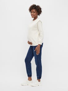 MAMA.LICIOUS Regular Fit Jeans -Dark Blue Denim - 20014072