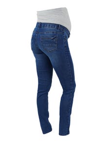 MAMA.LICIOUS Jeans Slim Fit -Dark Blue Denim - 20014074