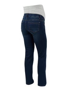 MAMA.LICIOUS Jeans Straight Fit -Dark Blue Denim - 20014078