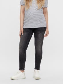 MAMA.LICIOUS Umstands-jeans  -Dark Grey Denim - 20014184