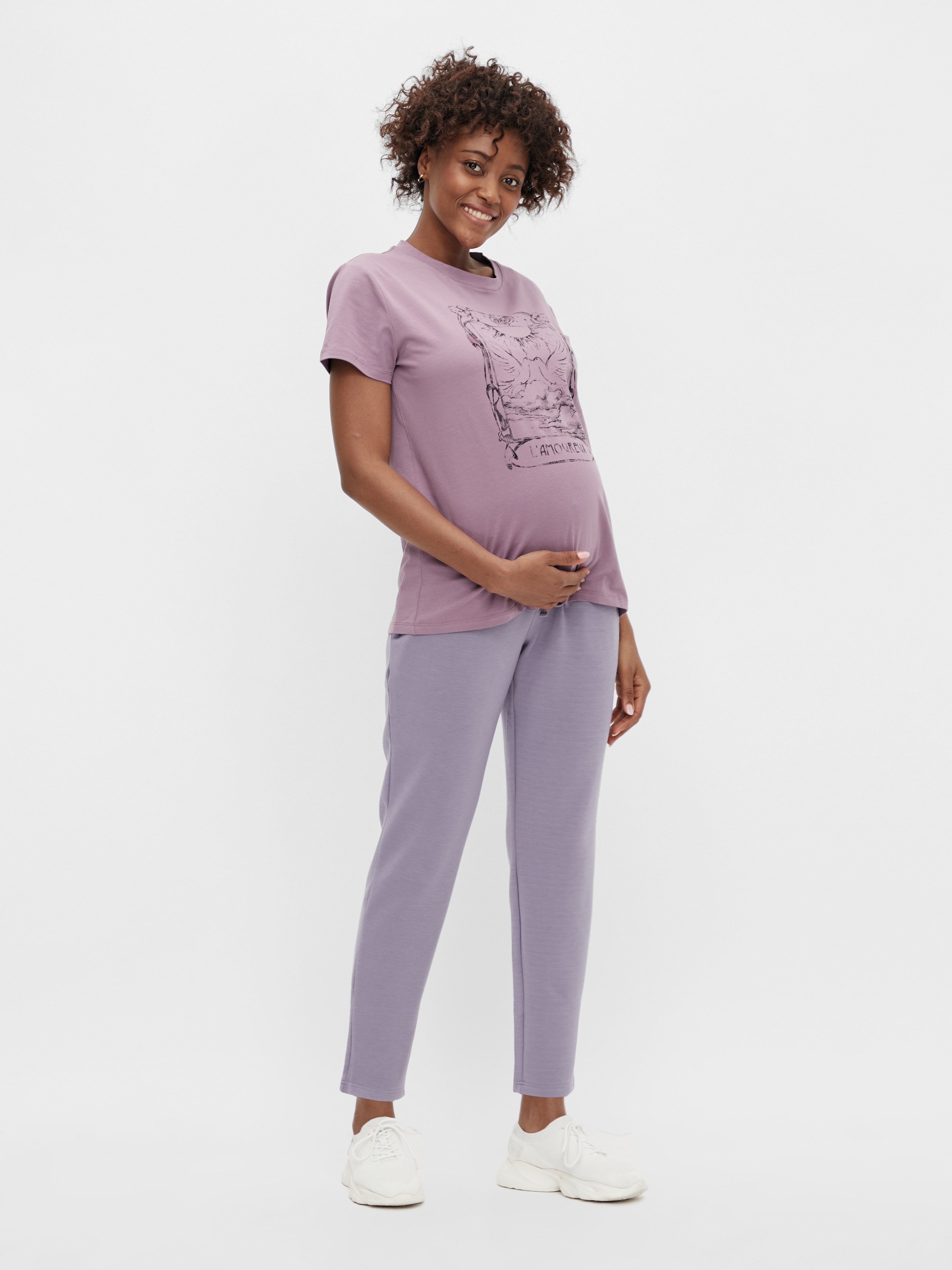 Buy Now Leilani Tall Maternity Trouser & Shirt | Set in Blush Pink |  Maternity Tailored Trousers – RAFFE OFFICIAL