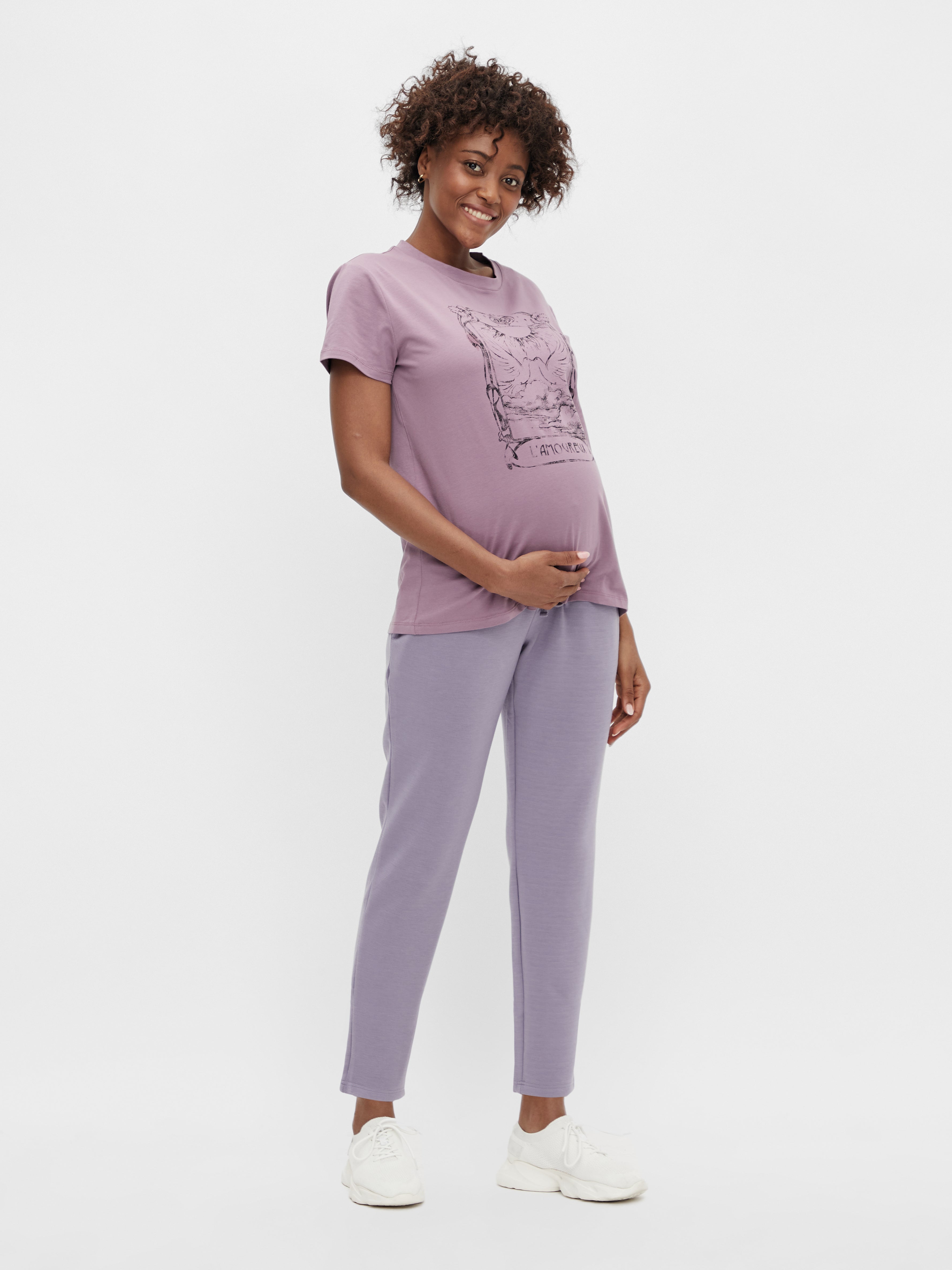 ASOS DESIGN Maternity pull on pant with hammer loop in charcoal | ASOS