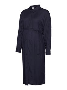 MAMA.LICIOUS Robes Regular Fit Col chemise -Navy Blazer - 20014343