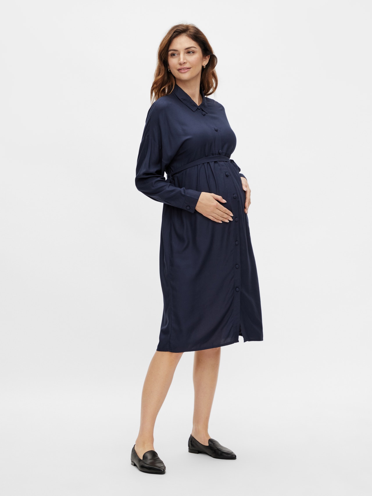 MAMA.LICIOUS Maternity-dress -Navy Blazer - 20014343