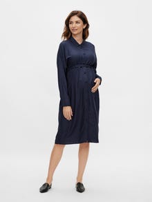 MAMA.LICIOUS MLCENILLA Maternity Dress -Navy Blazer - 20014343
