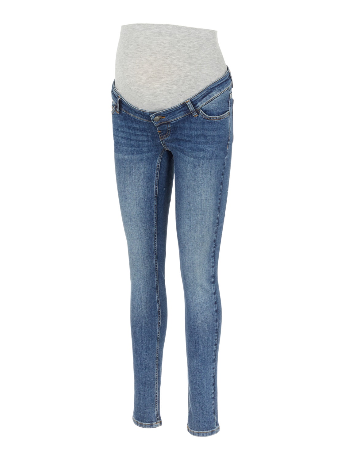 MAMA.LICIOUS Slim fit Jeans -Dark Blue Denim - 20014367