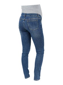 MAMA.LICIOUS Slim fit Jeans -Dark Blue Denim - 20014367