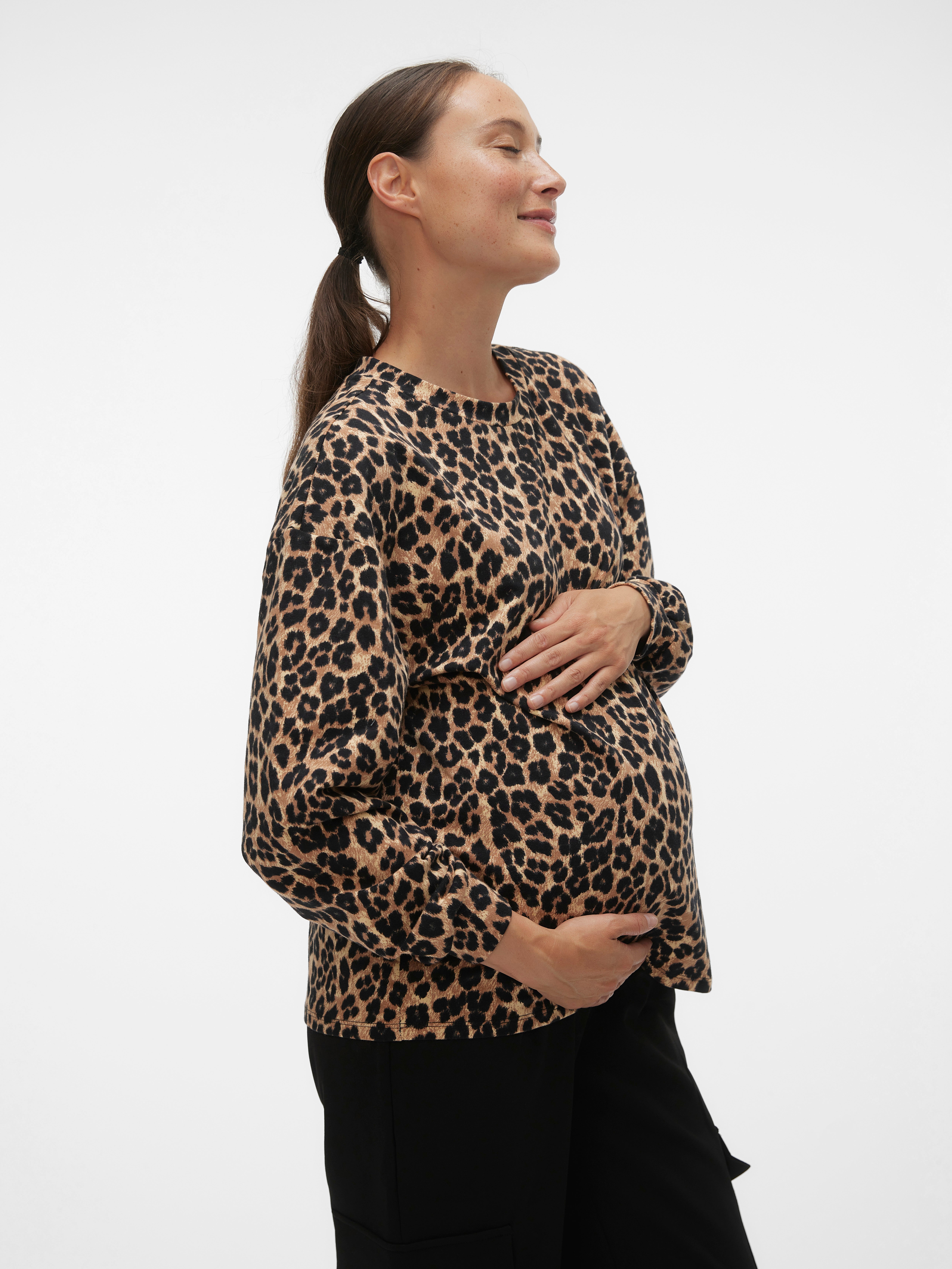 LÄSSIG Mama Moederschap Log Cover U-Book Document Pouch Deep Rood/Lavendel