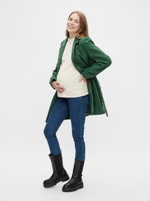MAMA.LICIOUS Manteaux Col en V -Trekking Green - 20014887