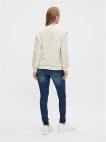 MAMA.LICIOUS Umstands-jeans  -Medium Blue Denim - 20014897