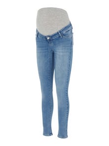 MAMA.LICIOUS Jeans Slim Fit -Light Blue Denim - 20014928