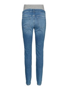 MAMA.LICIOUS Jeans Slim Fit -Light Blue Denim - 20014928