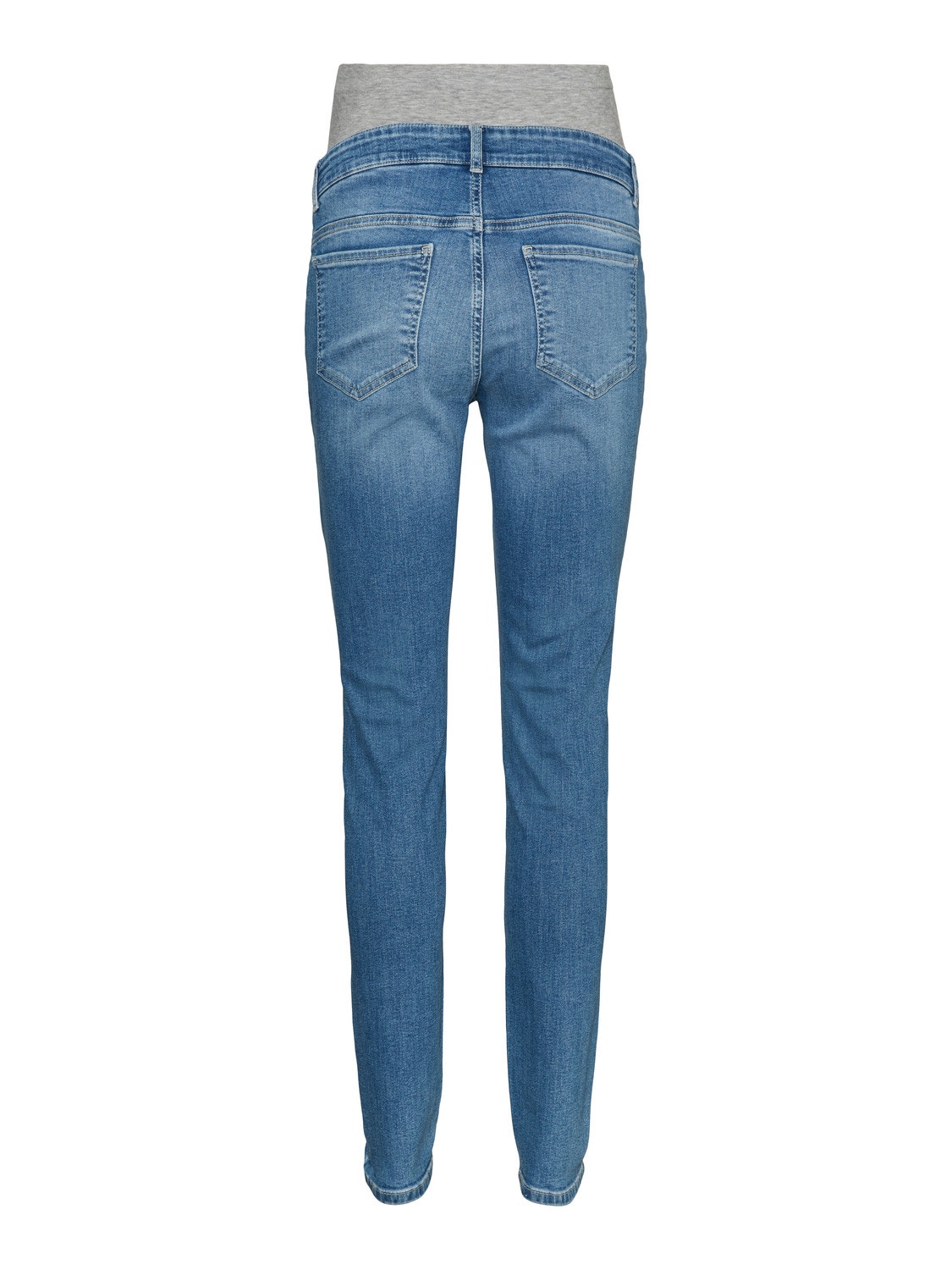 MAMA.LICIOUS Umstands-jeans  -Light Blue Denim - 20014928