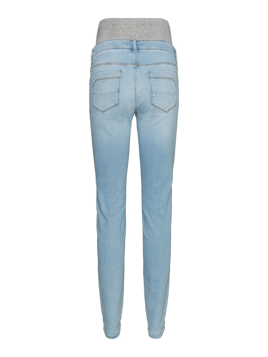 MAMA.LICIOUS Slim fit Jeans -Light Blue Denim - 20014933