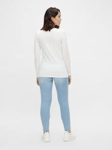 MAMA.LICIOUS Jeans Slim Fit -Light Blue Denim - 20014933
