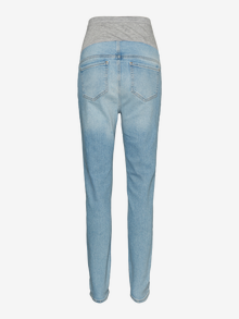 MAMA.LICIOUS Vaqueros Corte slim -Light Blue Denim - 20014948