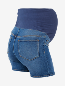 MAMA.LICIOUS Calções -Medium Blue Denim - 20015001