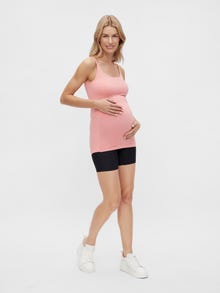 MAMA.LICIOUS Tops Corte bodycon Cuello redondo Tiras ajustables -Tea Rose - 20015393