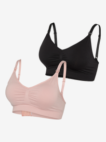 MAMA.LICIOUS MLILJA 2er-pack Still-BH -Pale Mauve - 20015395