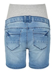MAMA.LICIOUS Umstands-shorts -Light Blue Denim - 20015483