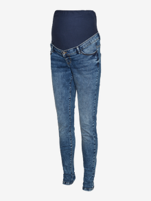 MAMA.LICIOUS Umstands-jeans -Medium Blue Denim - 20015492