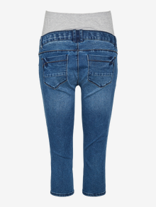MAMA.LICIOUS MLSARNIA Graviditetsshorts -Medium Blue Denim - 20015501