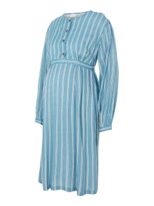 MAMA.LICIOUS Maternity-dress -Blue Heaven - 20015506