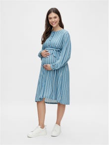 MAMA.LICIOUS Maternity-dress -Blue Heaven - 20015506