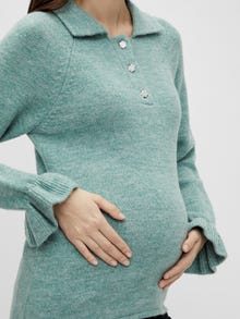 MAMA.LICIOUS PULL EN MAILLE -Cameo Green - 20015835